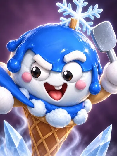 Gelato Glaciale card art