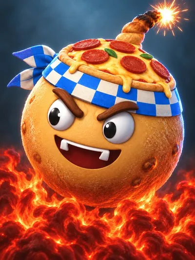 Pizza Bomba card art