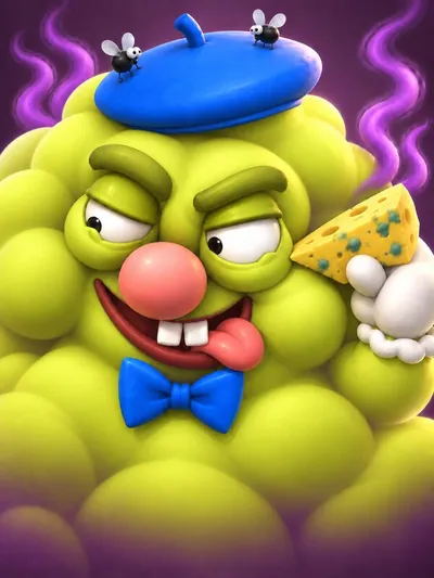 Puzza Cloud card art