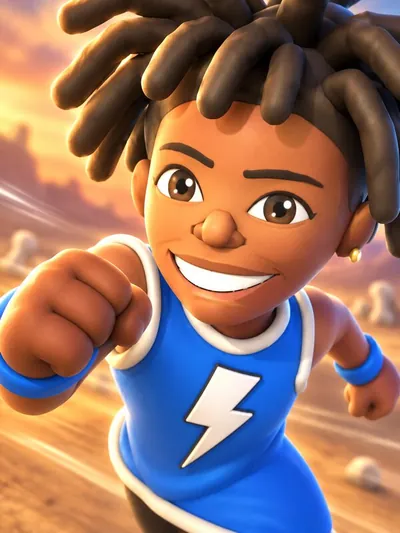 Speedy Boy card art